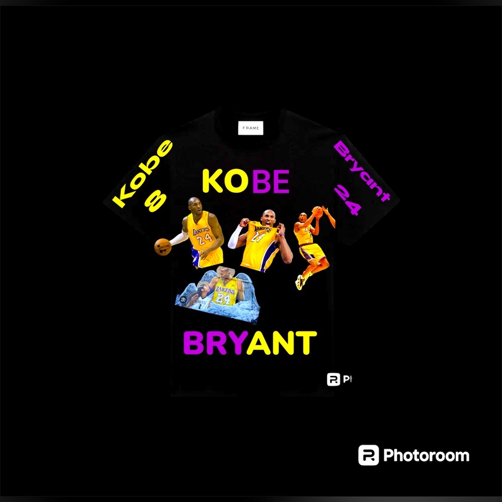 IT IS A BLACK KOBE SHIRT